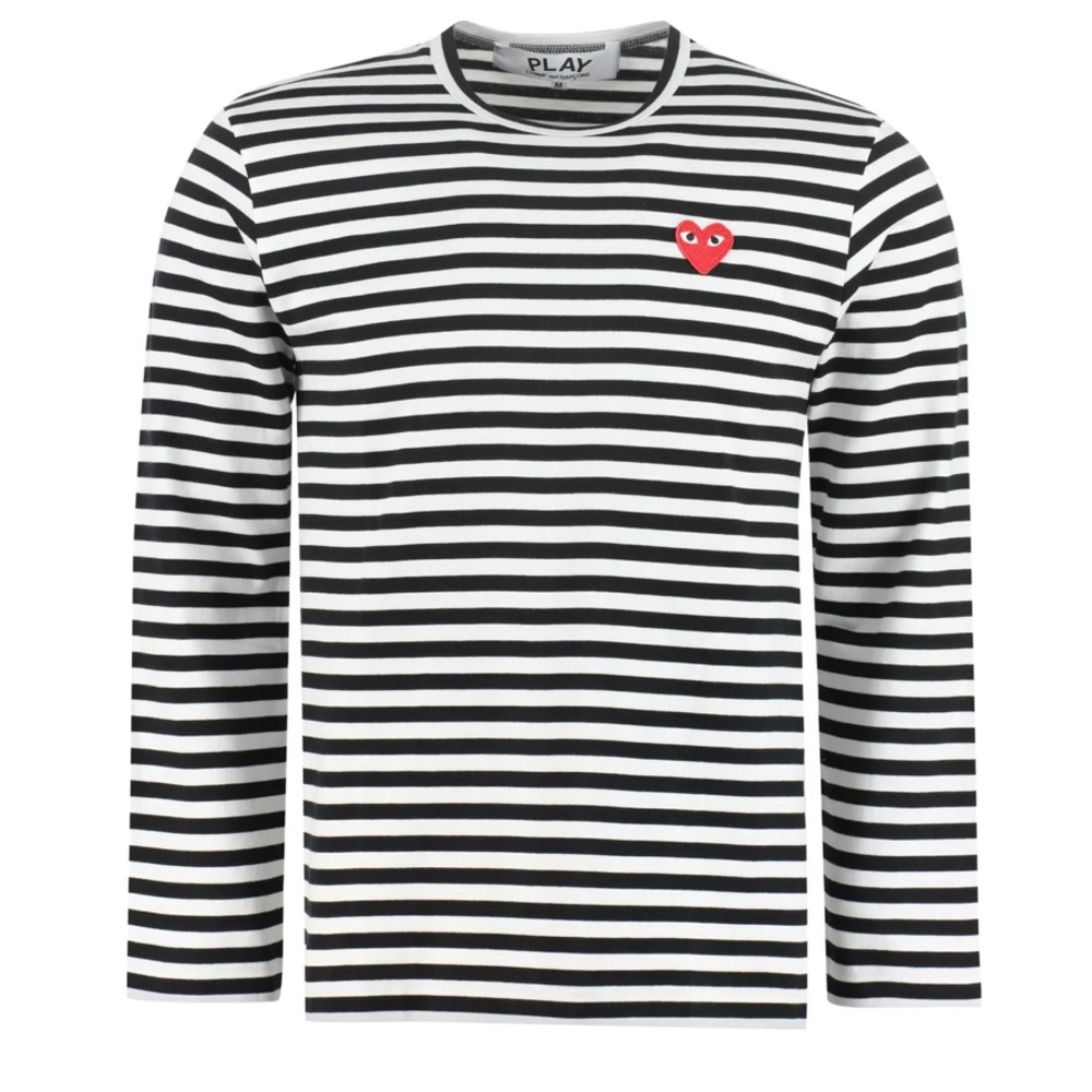 Comme De Garçon Play long sleeve tee